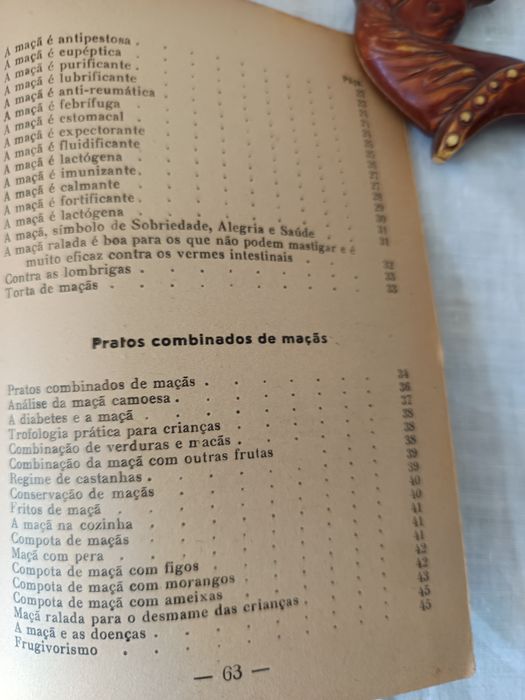 Livro antigo ,naturopatia "A maçã Salvação dos  doentes"Nicolas Capo.