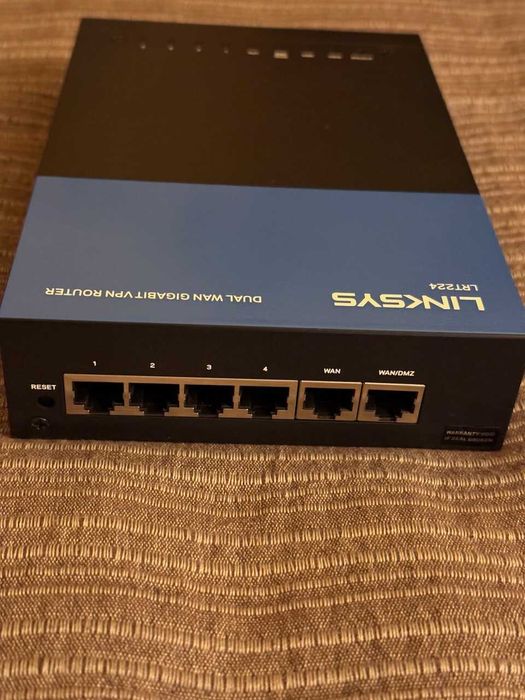 Linksys LRT224 Router Gigabit Dual WAN