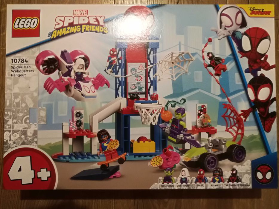LEGO 10784 Marvel Super Heroes Relaks w kryjówce Spider-Mana prezent