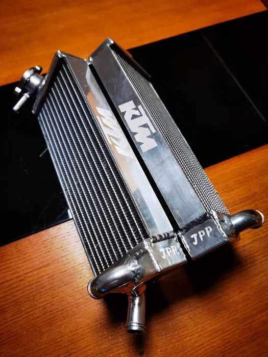 Radiadores de aluminio KTM SX EXC 250 e 300 de 2017 e 2018