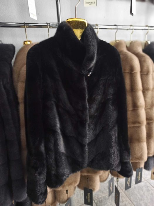 Шуба норкова, трансформер,полушубок, кожушок з хутра норки,автоледі