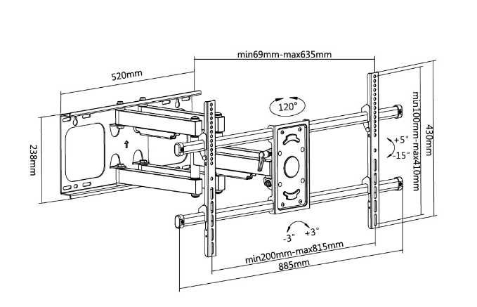 Napofix - Suporte Parede Articulado