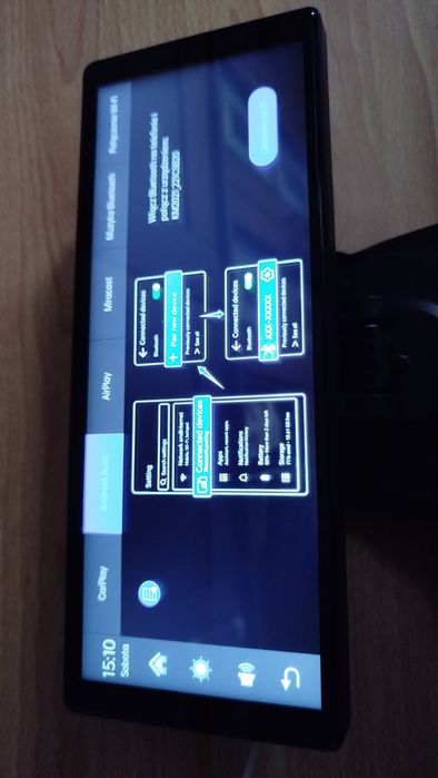 Tablet Android auto KM 2021 używany sprawny