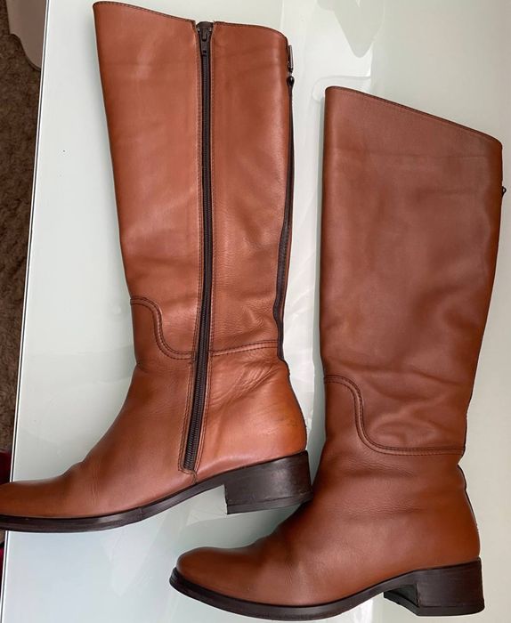 Чоботи шкіряні Vero Cuoio Італія