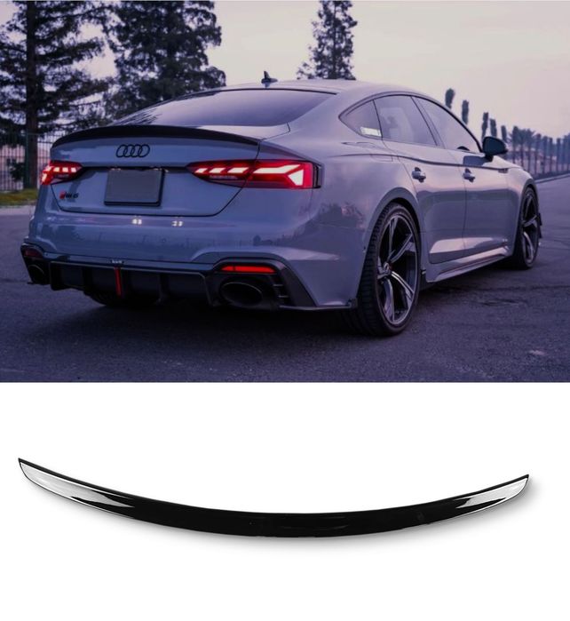 Спойлер AUDI A5 F5 B9 накладка на багажник ляду бленда антикрыло ауди а5 ф5 б9