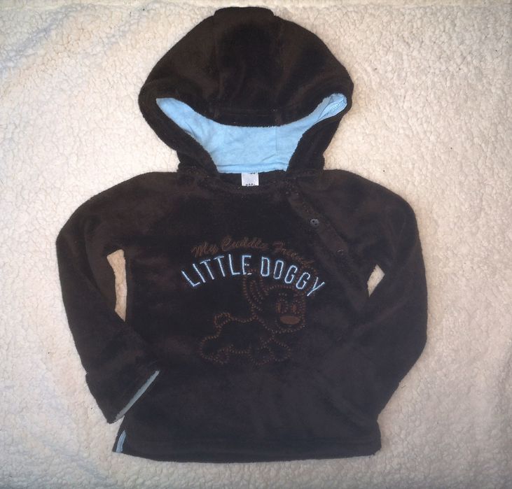 Ciepła misiowa bluza C&A. Rozmiar 92