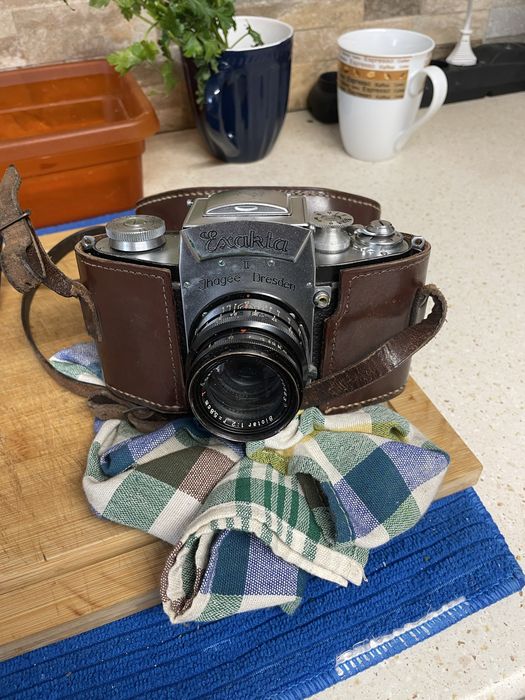Aparat fotograficzny Exakta II Jhagee Dresden
