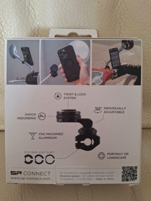 SP Connect Mirror Mount Pro Uchwyt na telefon