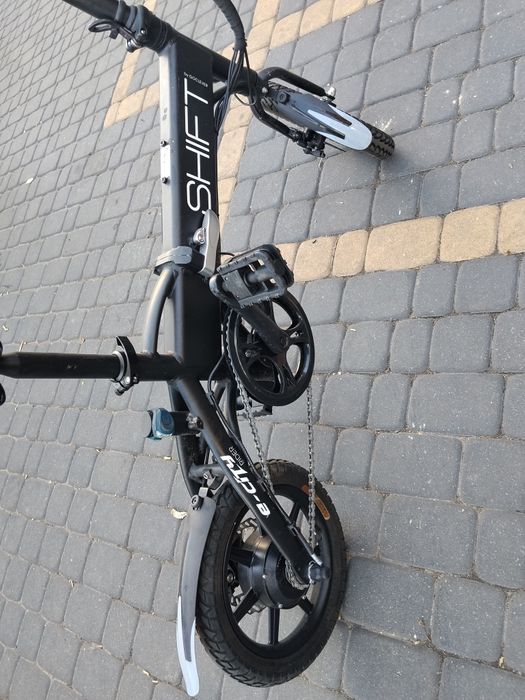 Rower elektryczny skladany