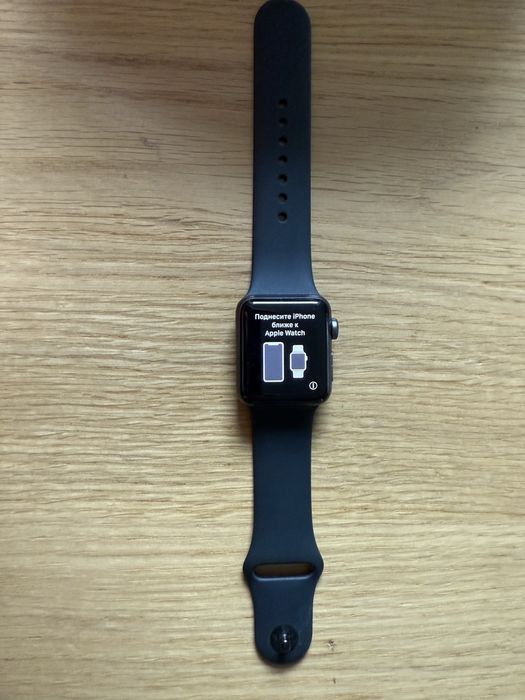 Watch 3 38mm Aluminum Ceraminc black GPS LTE