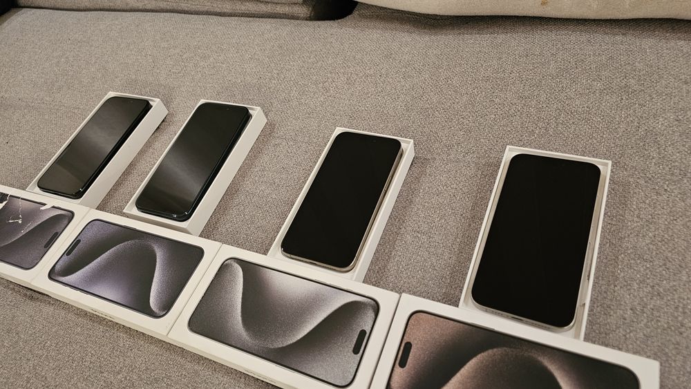 iPhone 15 Pro Max 1TB, 256GB c/NOVO. Troca/retoma.Fatura,garantia,capa