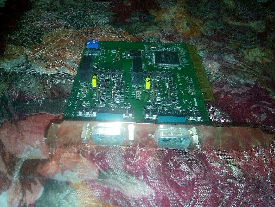 Коммуникационные платы для ПК, плата, PCI-1602, RS-422/485, гальваника