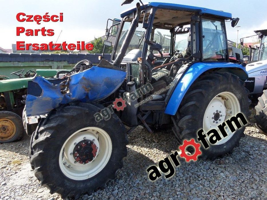 New Holland TL 90 części, silnik, skrzynia biegów