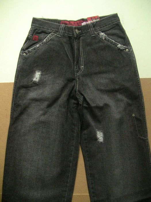 Рэп джинсы, винтажные широкие штаны JNCO JEANS, оригинал, раз. 30х30