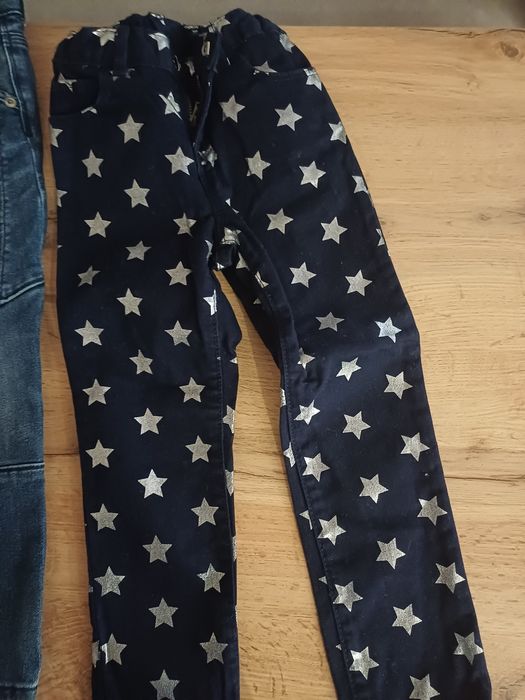 Spodnie jeans 3 sztuki Guess i 2 razy Gap 110