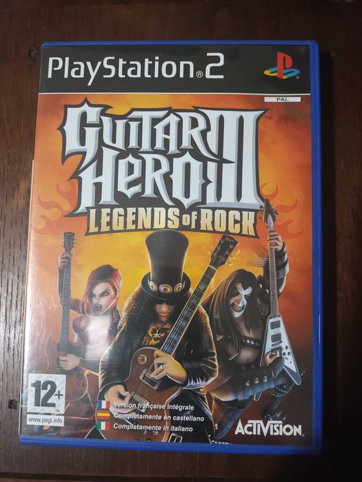 2 Jogos PlayStation 2- Guitar Her0 III e Fifa Street 2