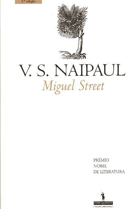 Livro de V.S. Naipaul Miguel Street - trad. portuguesa [Portes Grátis]