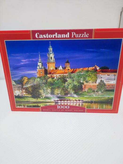 Puzzle 1000 Castorland Zamek na Wawelu nocą