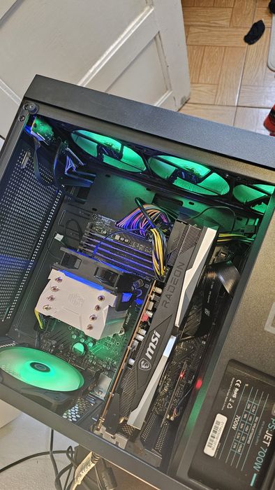 PC Gamer TOP + Monitor Dell 24’’ – i5-12400F • RX 6600 XT • 64GB