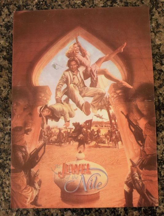 Cinema: Posters: "Enemy Mine" e "The Jewel of the Nile"