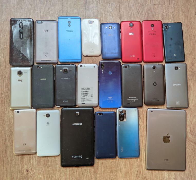Телефони на запчастини лотом сяомі, хуавей