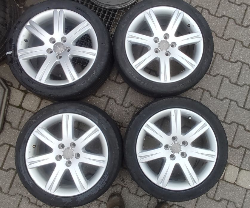 5x112 17" OE Audi komplet alufelg opony gratis