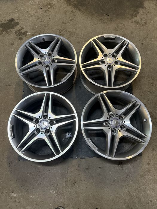 Felgi 5x112 7,5J 18 Cali ET 42,5 | Mercedes W176 A Klasa C E | Komplet