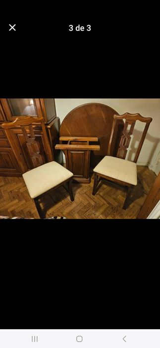 Mesa e Cadeiras em Cerejeira