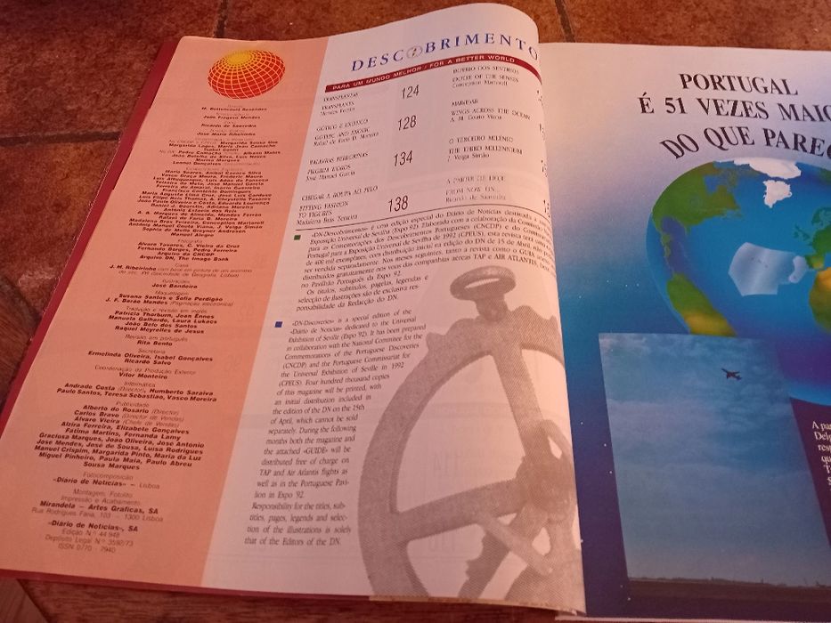 Revista visão história + Revista descobrimentos