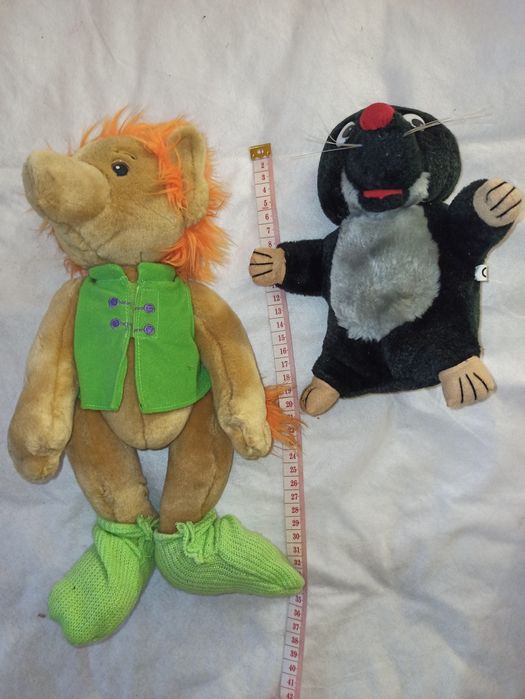 Мягкие игрушки (мишка, собачка, ёж, ёжик, динозаврик, лёвик)