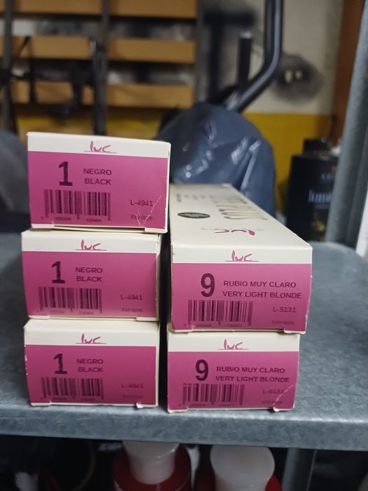 56 coloraçoes LUC - saldo de estoque