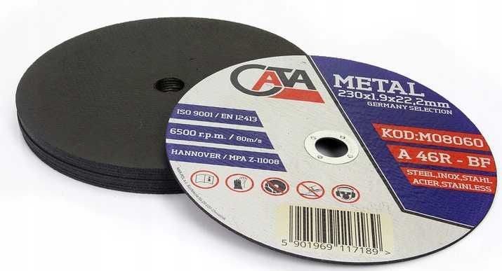 10x TARCZA TARCZE Do Cięcia Metalu Stali 230x2,0MM INOX