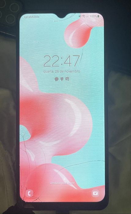 Samsung   A12 a ”  A funcionar