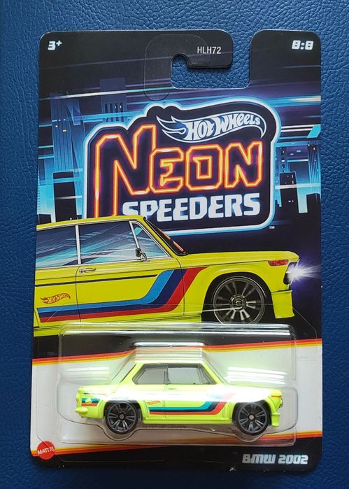 Hot Wheels BMW 2002 зелена 2024 запак neon: 400 грн. - Машинки