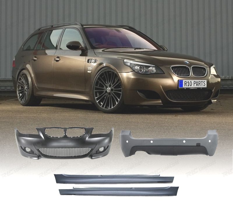 KIT CARROÇARIA BMW E61 TOURING 03-07 LOOK M5 SRA