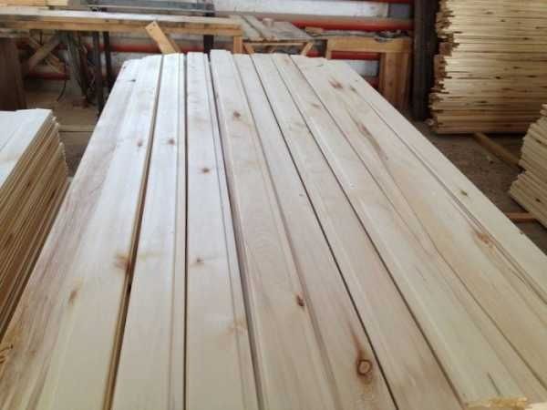 Вагонка дерев'яна, підлогова дошка, блокхаус, імітація бруса