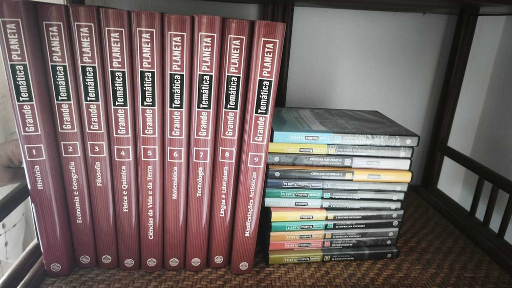 Livros e DVD grande tematica planeta