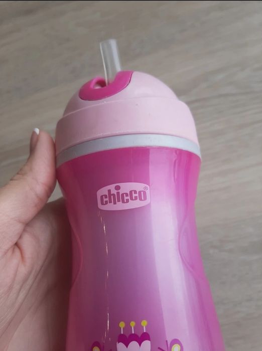 Garrafa de água Chicco menina