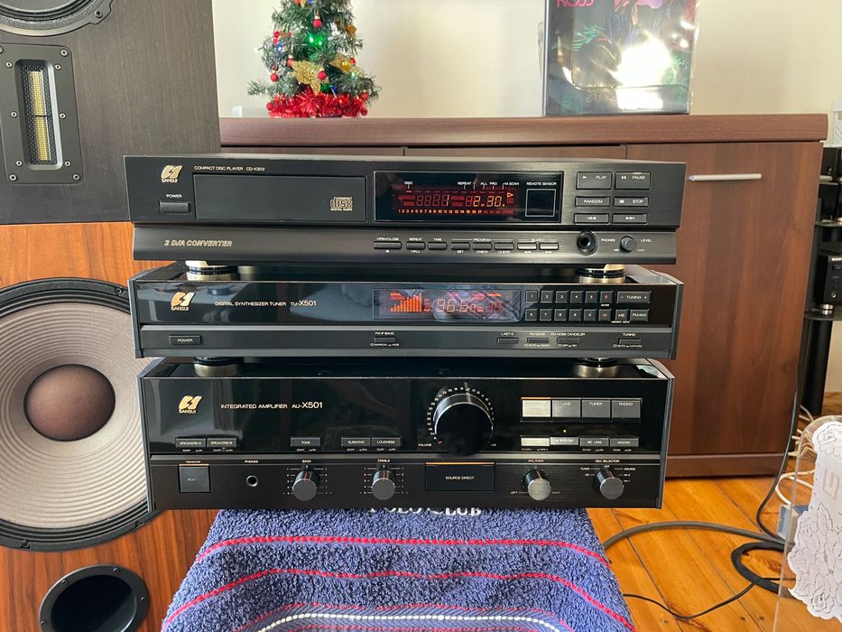 Sansui AU-X501 + TU-X501 + CD-X301i / Zestaw Stereo JAPAN ''Vintage''