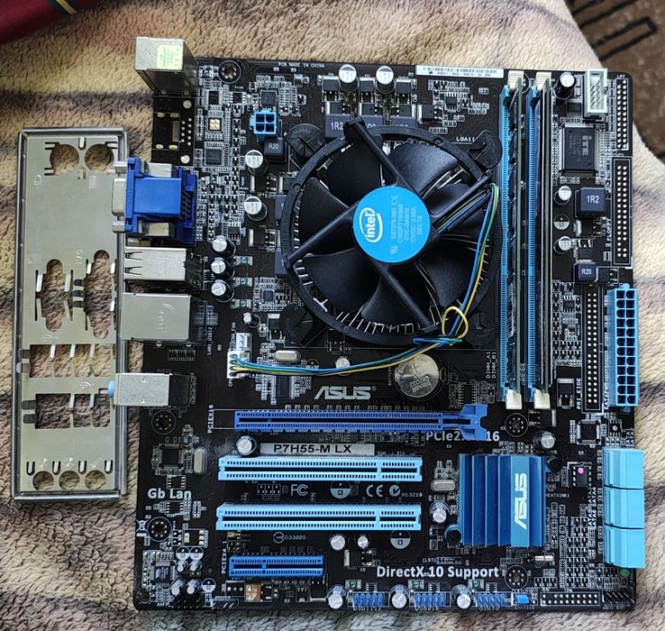 Комплект Xeon X3430 Asus P7H55-M LX 8GB DDR3 1333