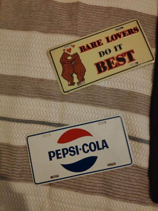 Chapas Matrícula USA