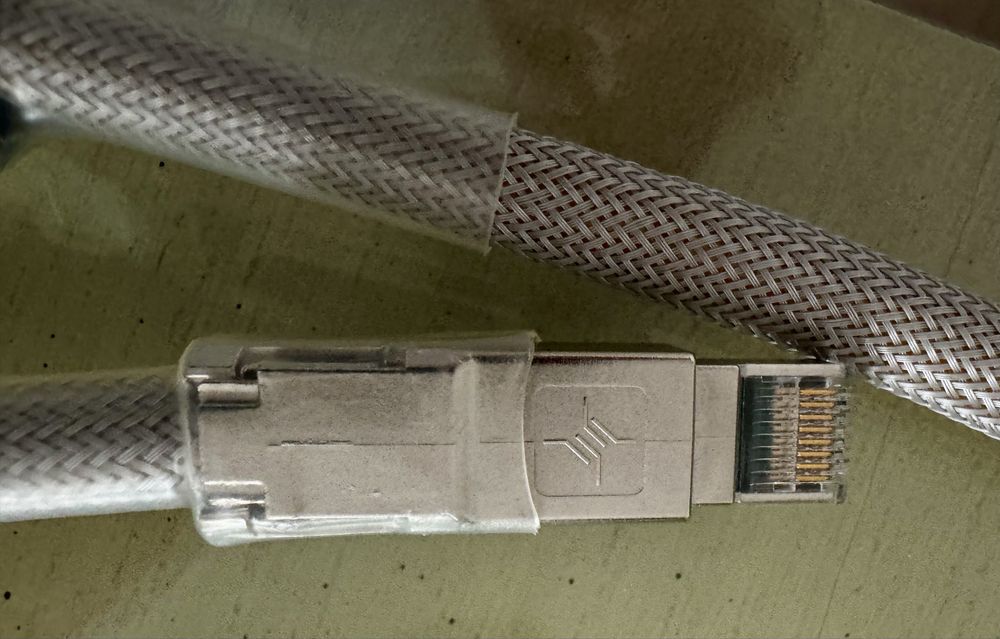 SoTM DCBL CAT 7 cabo rede RJ45 1.5 metros