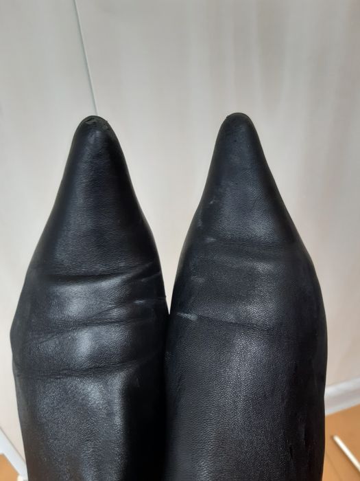 Женские ботфорты зимние