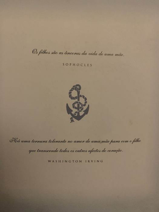 Album de fotografia para menino