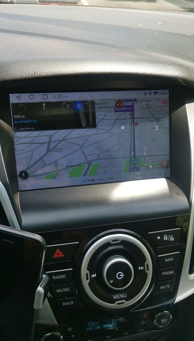 Rádio Android 14 com GPS Ford Focus MK3 (Novo)