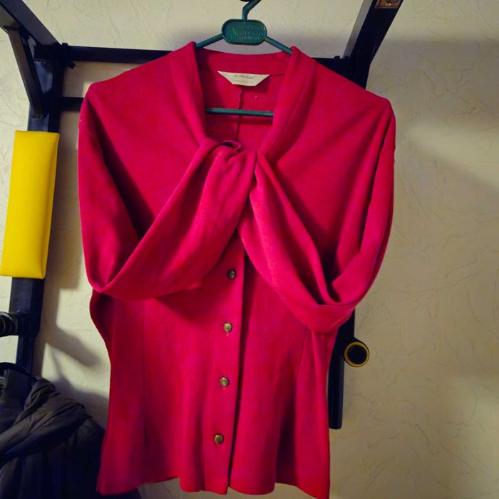 Кофта на гудзиках  рожева фуксія, якісна