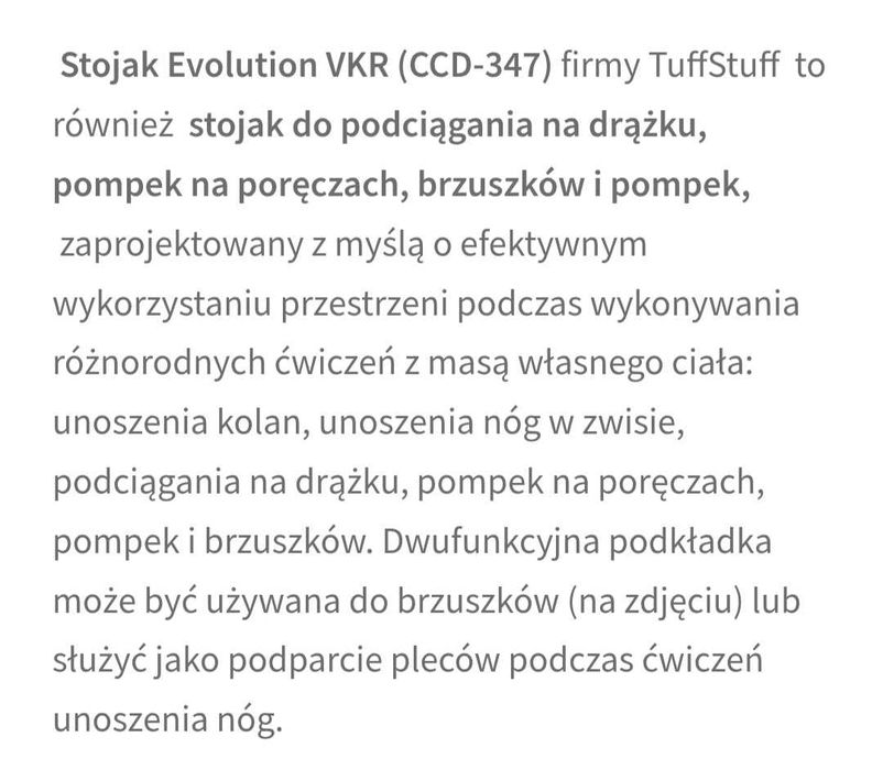 Wieża fitness TuffStuff