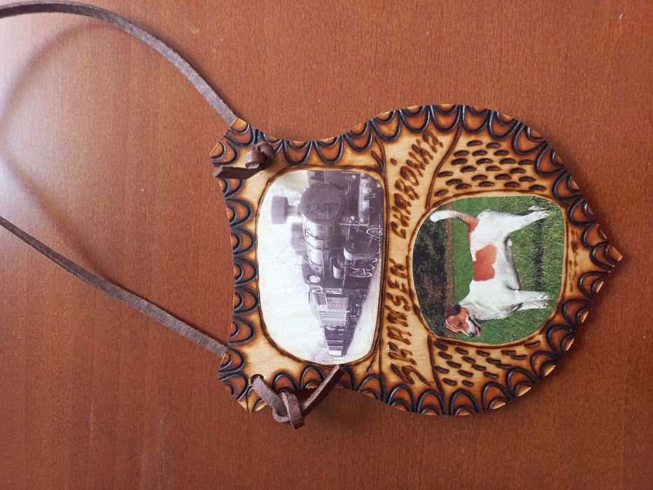 zawieszka, pamiątka Skansen Chabówka PRL