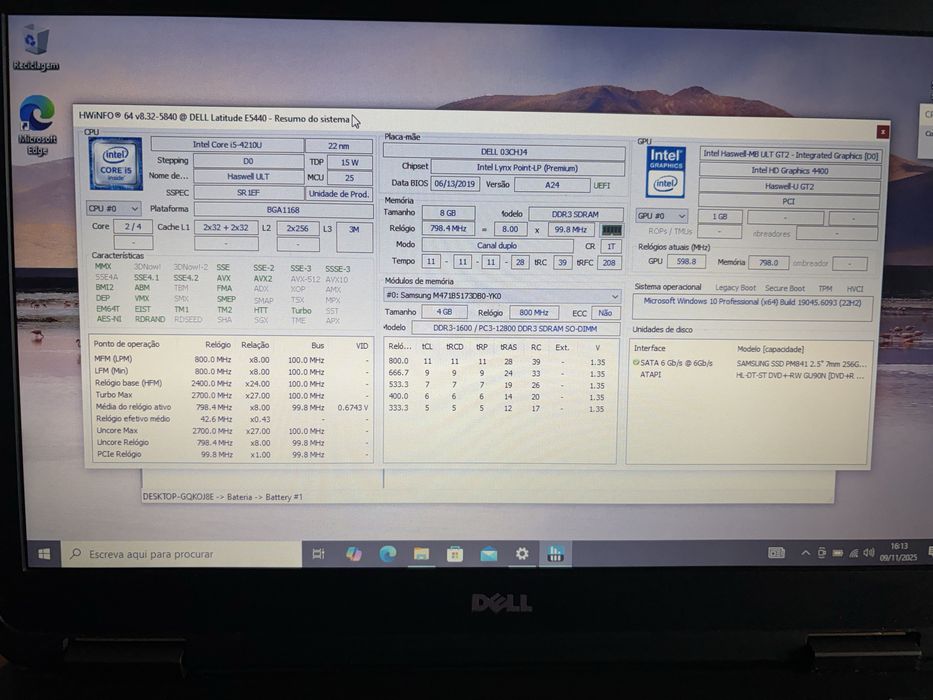 Dell Latitude E5440 i5 8GB RAM 256GB SSD