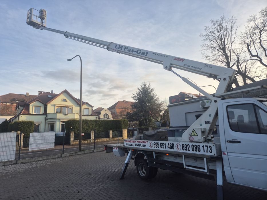 Podnośnik koszowy palfinger ta 19